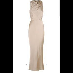 Shona Joy La Lune High Neck Midi Dress